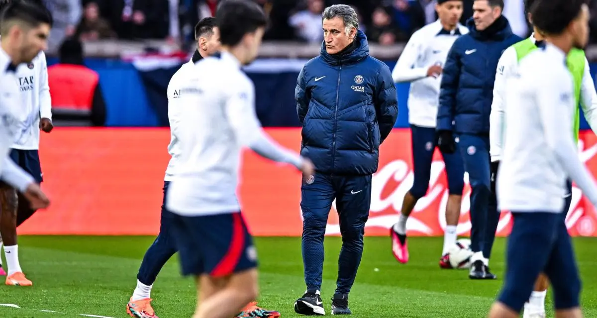 OM PSG la réaction de Christophe Galtier