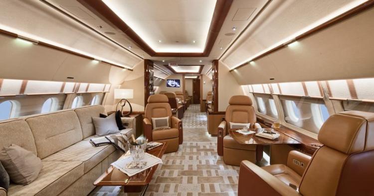  - Le top 10 des intérieurs de Jet privé