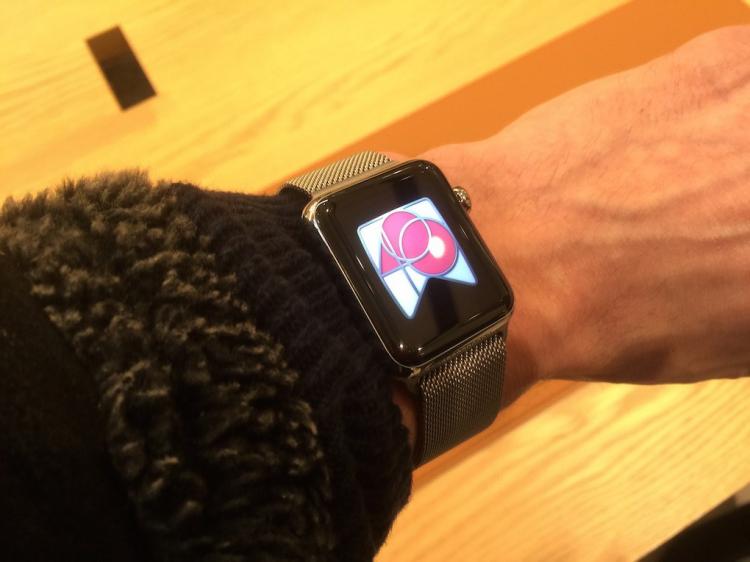  - Photos de l'Apple Watch Shop des Galeries Lafayette