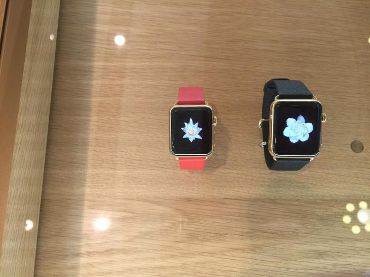  - Photos de l'Apple Watch Shop des Galeries Lafayette