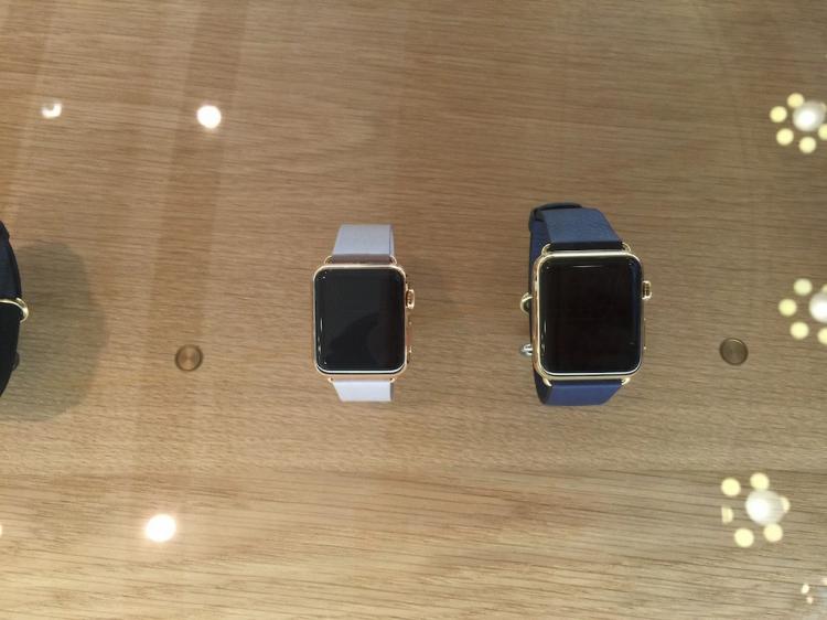  - Photos de l'Apple Watch Shop des Galeries Lafayette