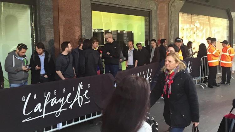  - Photos de l'Apple Watch Shop des Galeries Lafayette