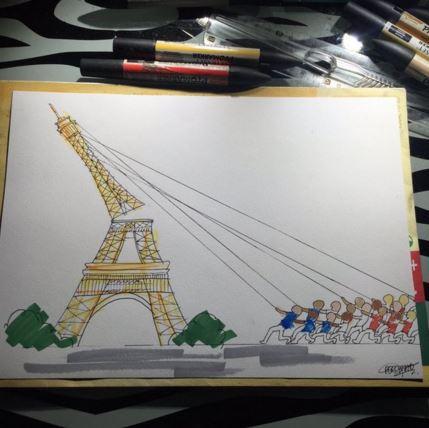  - Attentats de Paris : les dessinateurs prennent les crayons