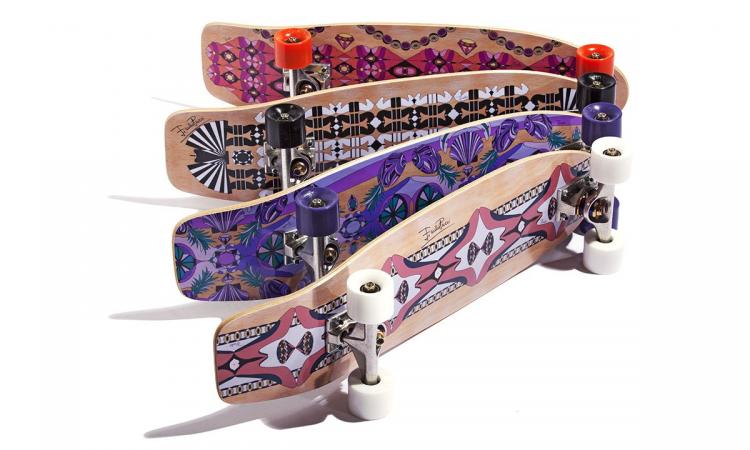  - Pucci met le pied au plancher avec sa collection de skateboards