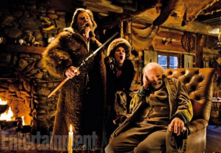  - DIAPO. Les premières images de "The Hateful Eight", le prochain film de Tarantino