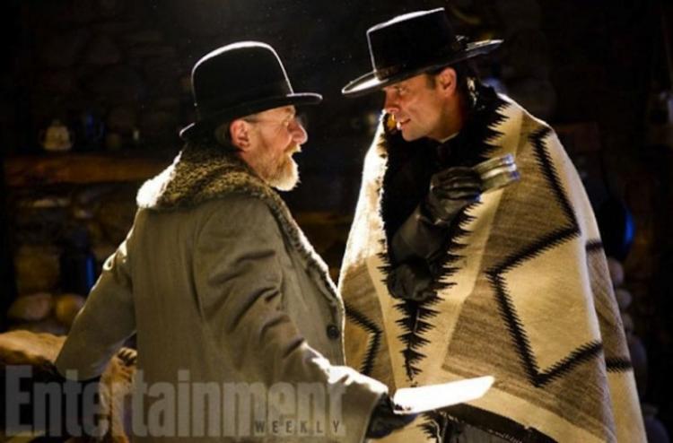  - DIAPO. Les premières images de "The Hateful Eight", le prochain film de Tarantino