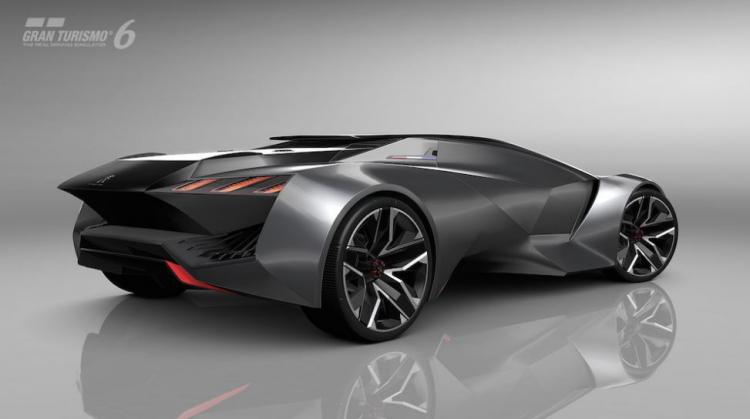  - DIAPO. La Peugeot Vision Gran Turismo GT Concept en images