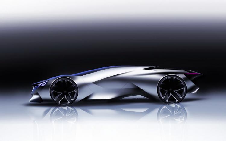  - DIAPO. La Peugeot Vision Gran Turismo GT Concept en images