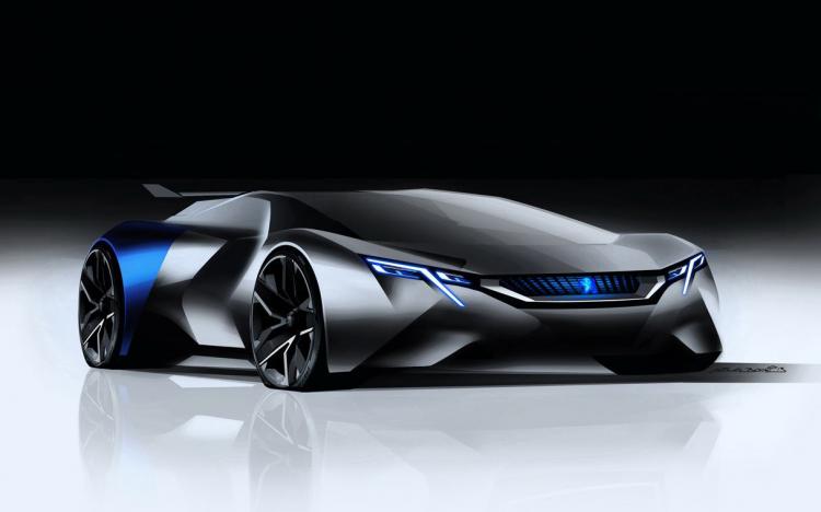  - DIAPO. La Peugeot Vision Gran Turismo GT Concept en images