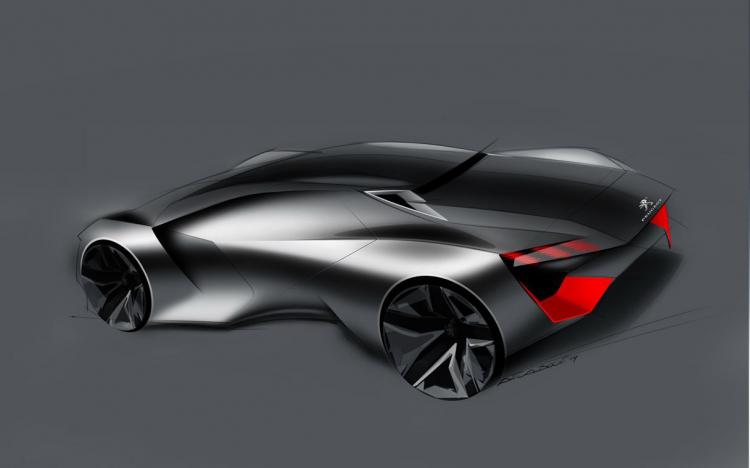  - DIAPO. La Peugeot Vision Gran Turismo GT Concept en images