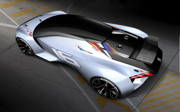  - DIAPO. La Peugeot Vision Gran Turismo GT Concept en images