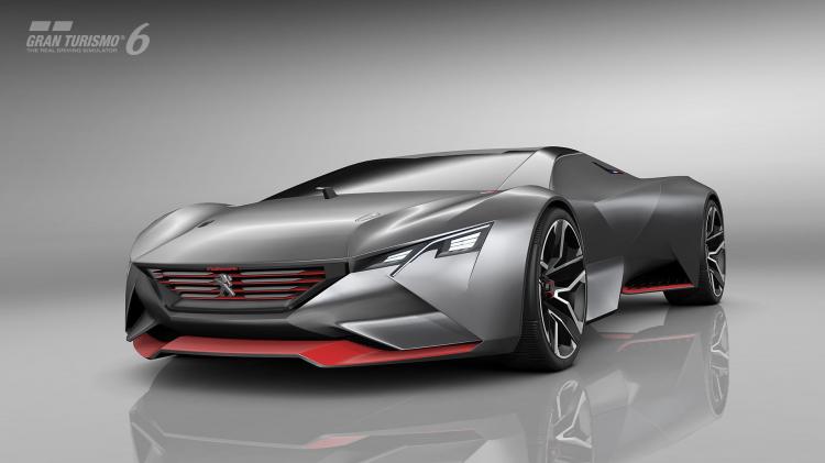  - DIAPO. La Peugeot Vision Gran Turismo GT Concept en images