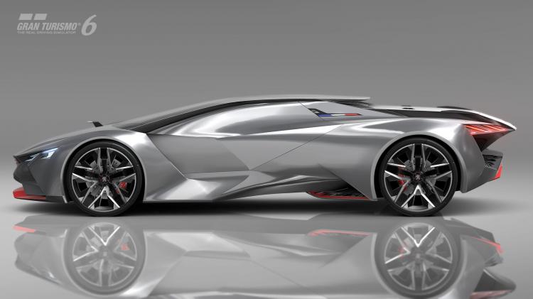  - DIAPO. La Peugeot Vision Gran Turismo GT Concept en images