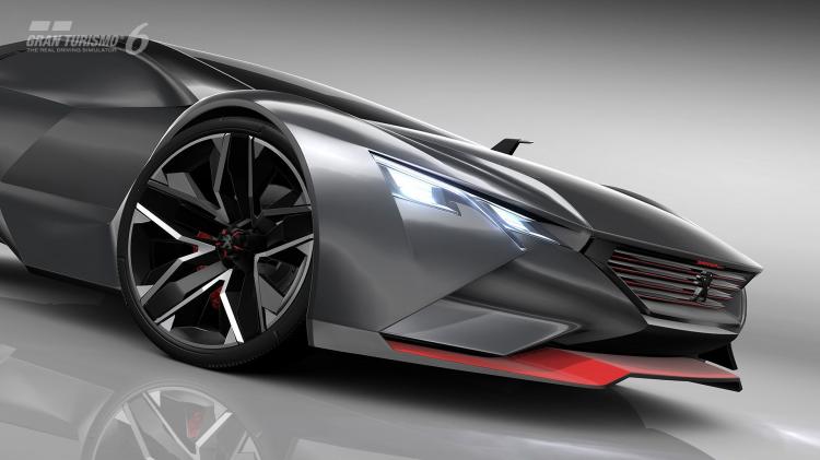  - DIAPO. La Peugeot Vision Gran Turismo GT Concept en images