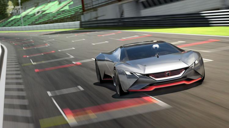  - DIAPO. La Peugeot Vision Gran Turismo GT Concept en images