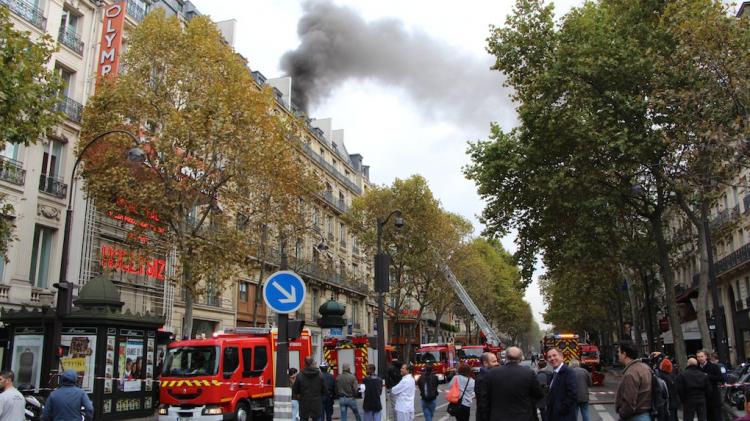  - Incendie Boulevard des Capucines : une voiture à l'origine du feu ?