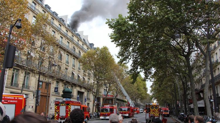  - Incendie Boulevard des Capucines : une voiture à l'origine du feu ?