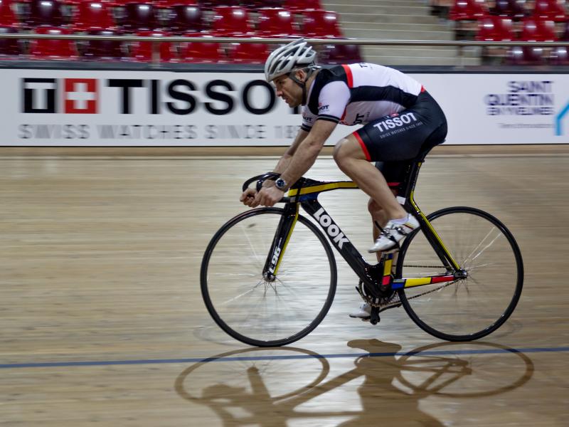  - Shooting photos avec François Pervis au Vélodrome National