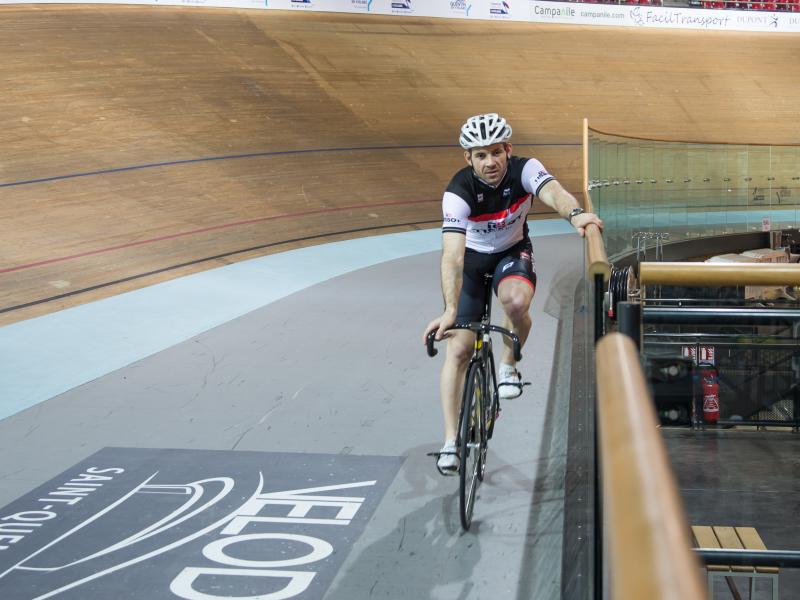  - Shooting photos avec François Pervis au Vélodrome National