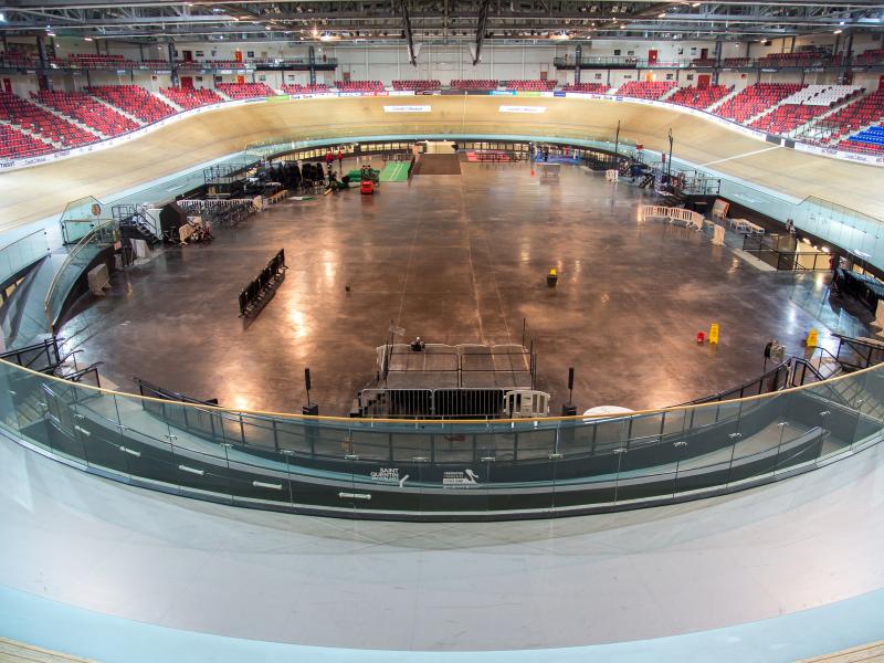  - Shooting photos avec François Pervis au Vélodrome National