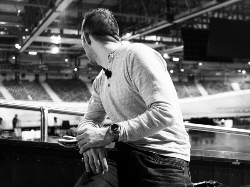  - Shooting photos avec François Pervis au Vélodrome National