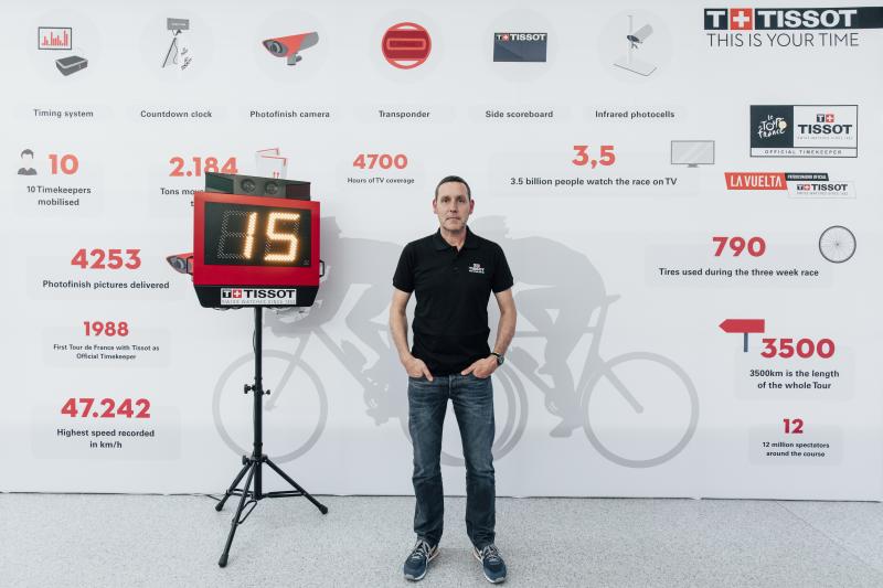  - Tissot, chronométreur officiel du Tour de France