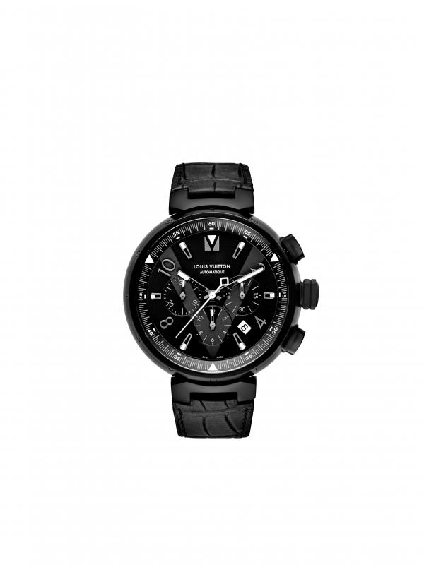  - Louis Vuitton Tambour All Black