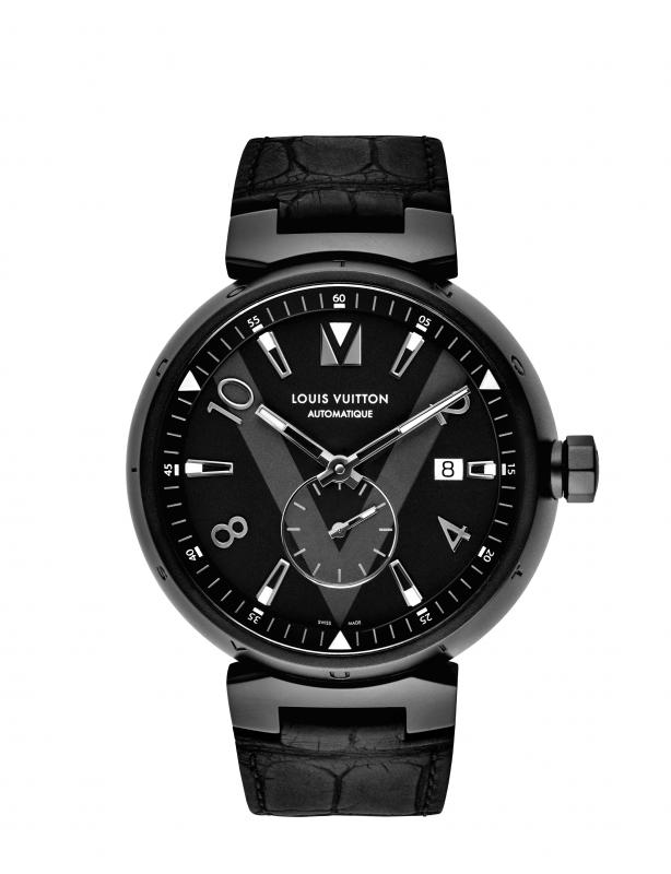  - Louis Vuitton Tambour All Black