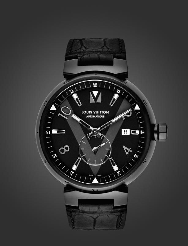  - Louis Vuitton Tambour All Black