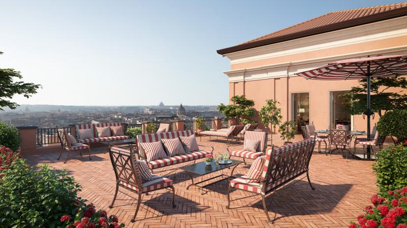  - Hôtel de la Ville | les photos officielles du second hôtel Rocco Forte à Rome