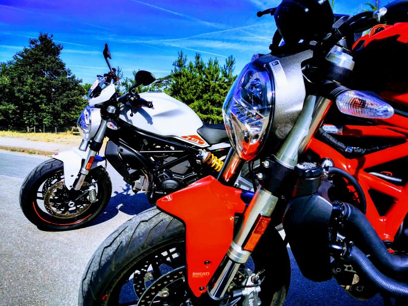  - Balade en Ducati Monster 797 et Ducati Monster 821