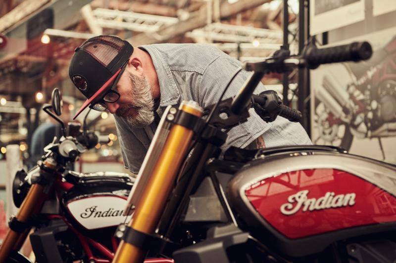  - Indian Motorcycle Chief 1928 | La restauration par Brittney Olsen à Goodwood