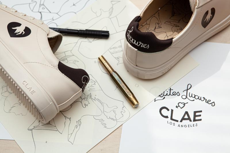  - Clae x Petites Luxures - Les photos de la sneaker très intimiste