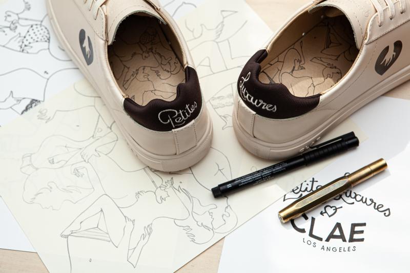  - Clae x Petites Luxures - Les photos de la sneaker très intimiste