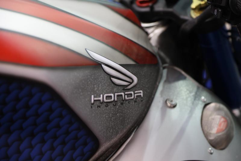  - Quand Captain America a sa Honda VFR 800 à l'EICMA 2019 !