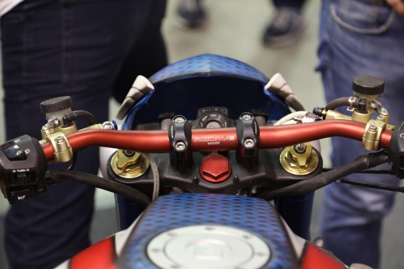  - Quand Captain America a sa Honda VFR 800 à l'EICMA 2019 !