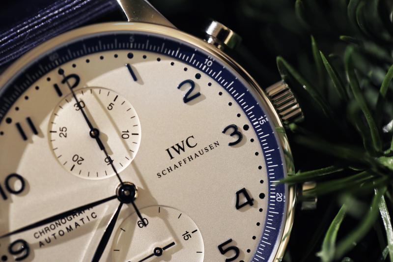  - #09 IWC Schaffhausen Portugieser Chronograph Bucherer Blue