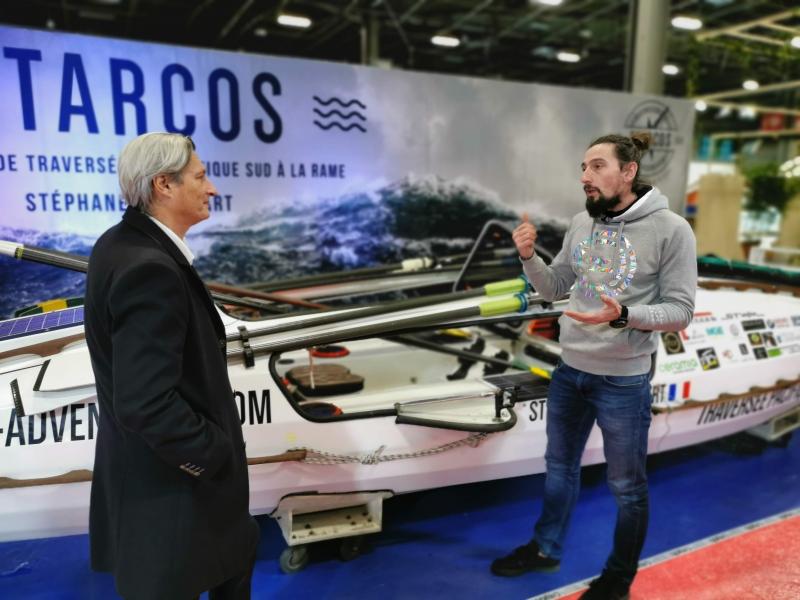  - A la conquête du Pacifique avec Stéphane Brogniart - Salon Nautique