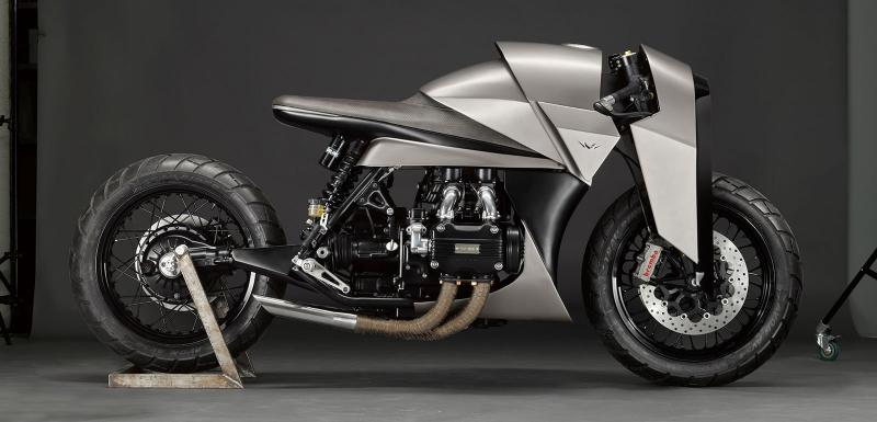  - Honda Gold Wing GL1000 Kenzo | La prépa samouraï par Death Machines of London