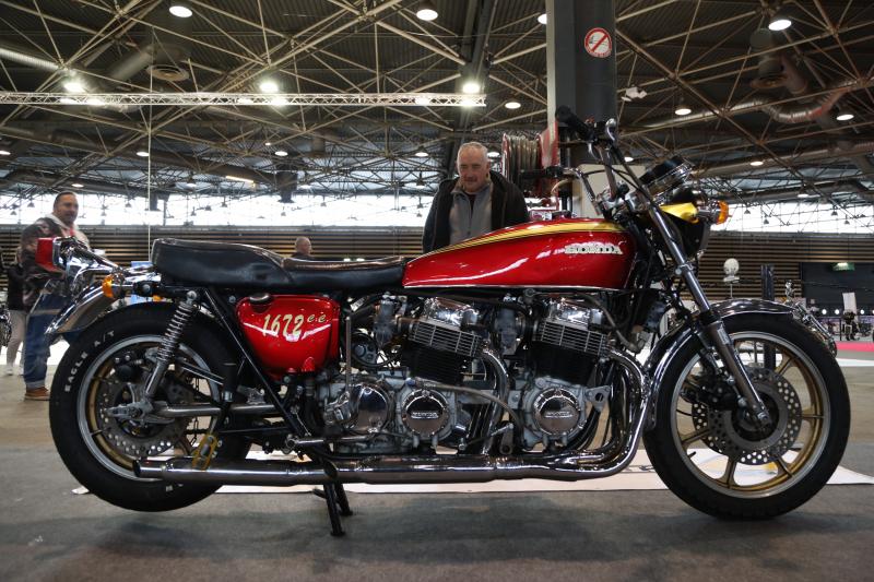  - Salon du 2 Roues | Une Honda CB750 extra longue !