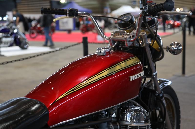  - Salon du 2 Roues | Une Honda CB750 extra longue !