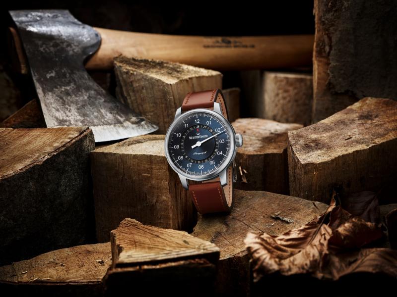  - MeisterSinger Perigraph | Les photos de la mono-aiguille bleu profond