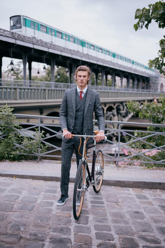  - Tamboite x Dormeuil | Le vélo Fauve "My tailor is chic"