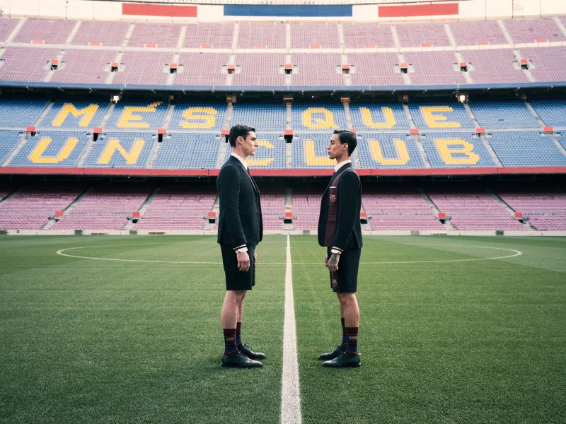  - La nouvelle collection capsule FC Barcelone de Thom Browne