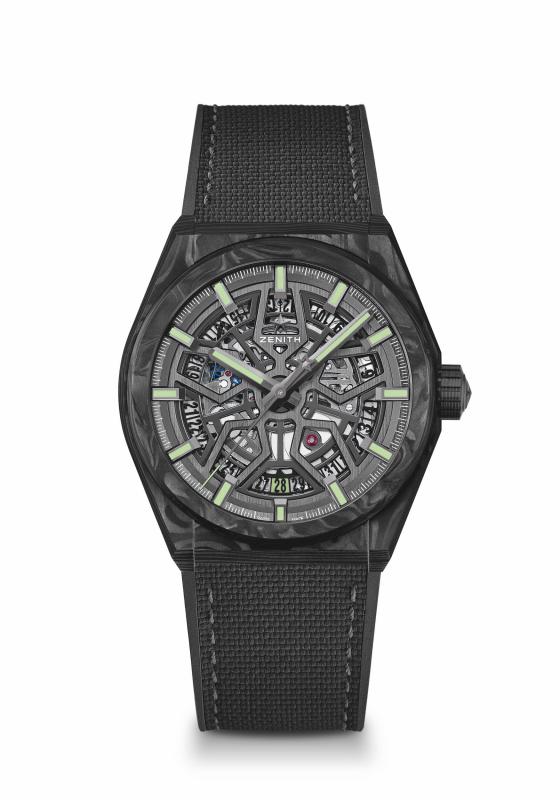  - Zenith DEFY Classic Carbon | Photos officielles de la montre full carbone