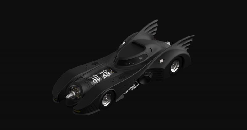  - Kross Studio x Batman | L'horloge de prestige 1989 Batmobile en images