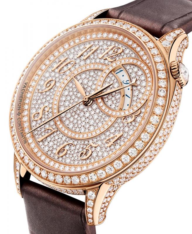  - Vacheron Constantin Égérie automatique pavé diamants