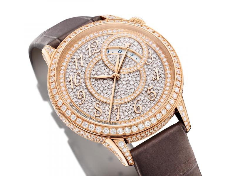  - Vacheron Constantin Égérie automatique pavé diamants