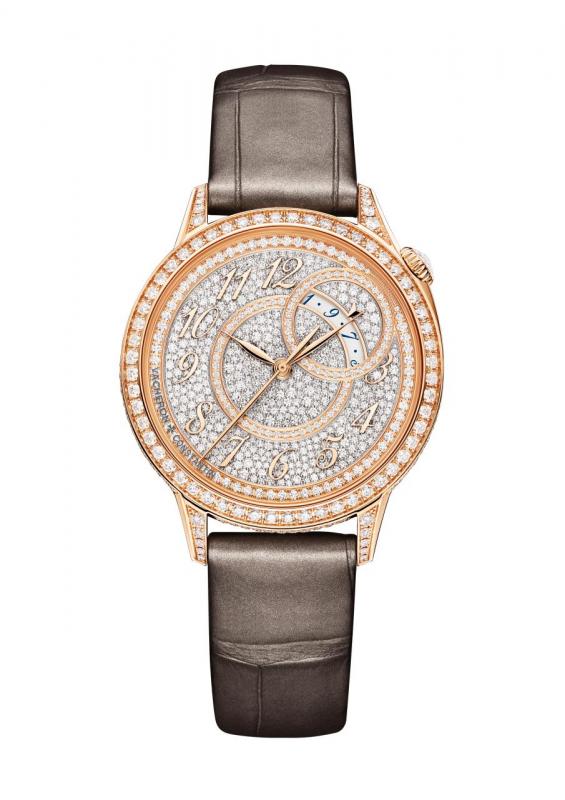  - Vacheron Constantin Égérie automatique pavé diamants