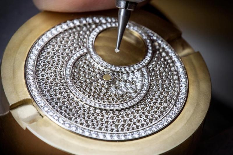  - Vacheron Constantin Égérie automatique pavé diamants